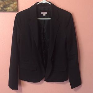 A black women’s blazer